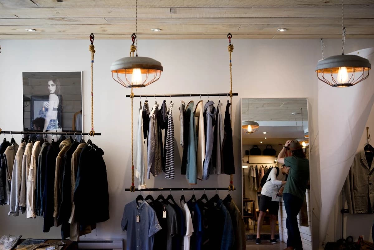 Retail interior concept project — interior finish