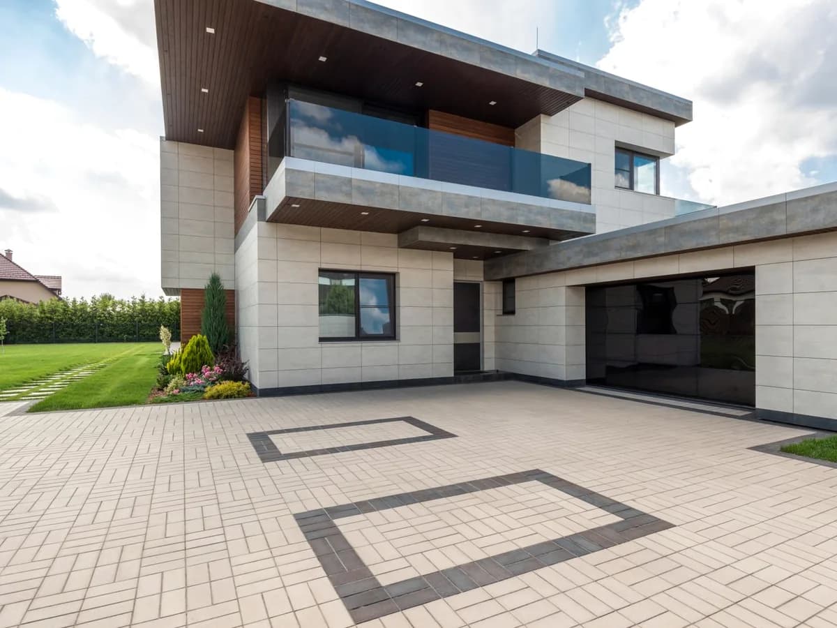 Building exterior and entrance where automated gate systems are installed